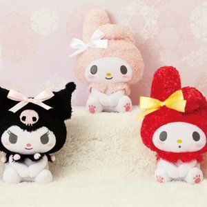 My Melody & Kuromi - Soft Ribbon Plushy